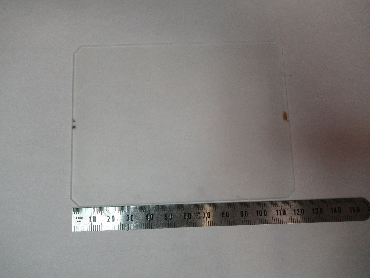 ANTIQUE SPENCER AO GLASS PLATE DIFFUSER MICROSCOPE PART AS PICTURED T7-A-62