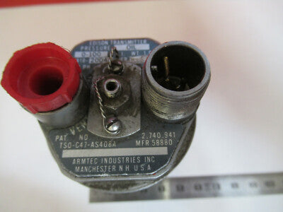 FOR PARTS EDISON TRANSMITTER 418-20044 AIRCRAFT PRESSURE OIL AS PICTURE Q1-FT-88