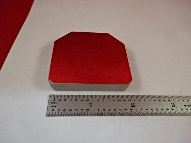 OPTICAL TRUNCATED MIRROR MICROSCOPE PART OPTICS AS IS &33-A-66