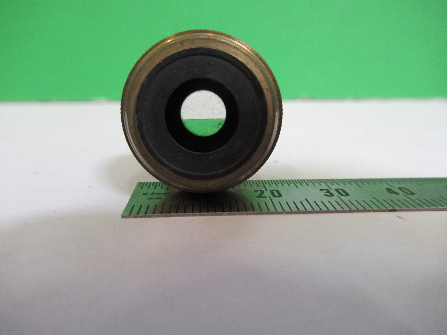 ANTIQUE BRASS REICHERT AUSTRIA OBJECTIVE MICROSCOPE PART AS PICTURED T6-A-40