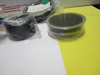 LOT MIKROSKOPTEIL POLYVAR REICHERT LEICA OPTISCHE FILTER NICE OPTICS BIN#53-25