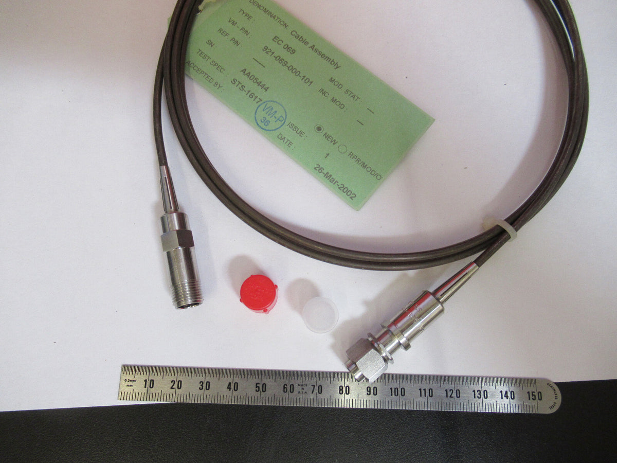 MEGGITT VIBRO-METER CABLE 921-069-000-101 HIGH TEMP SENSOR AS PICTURED Y5-A-32