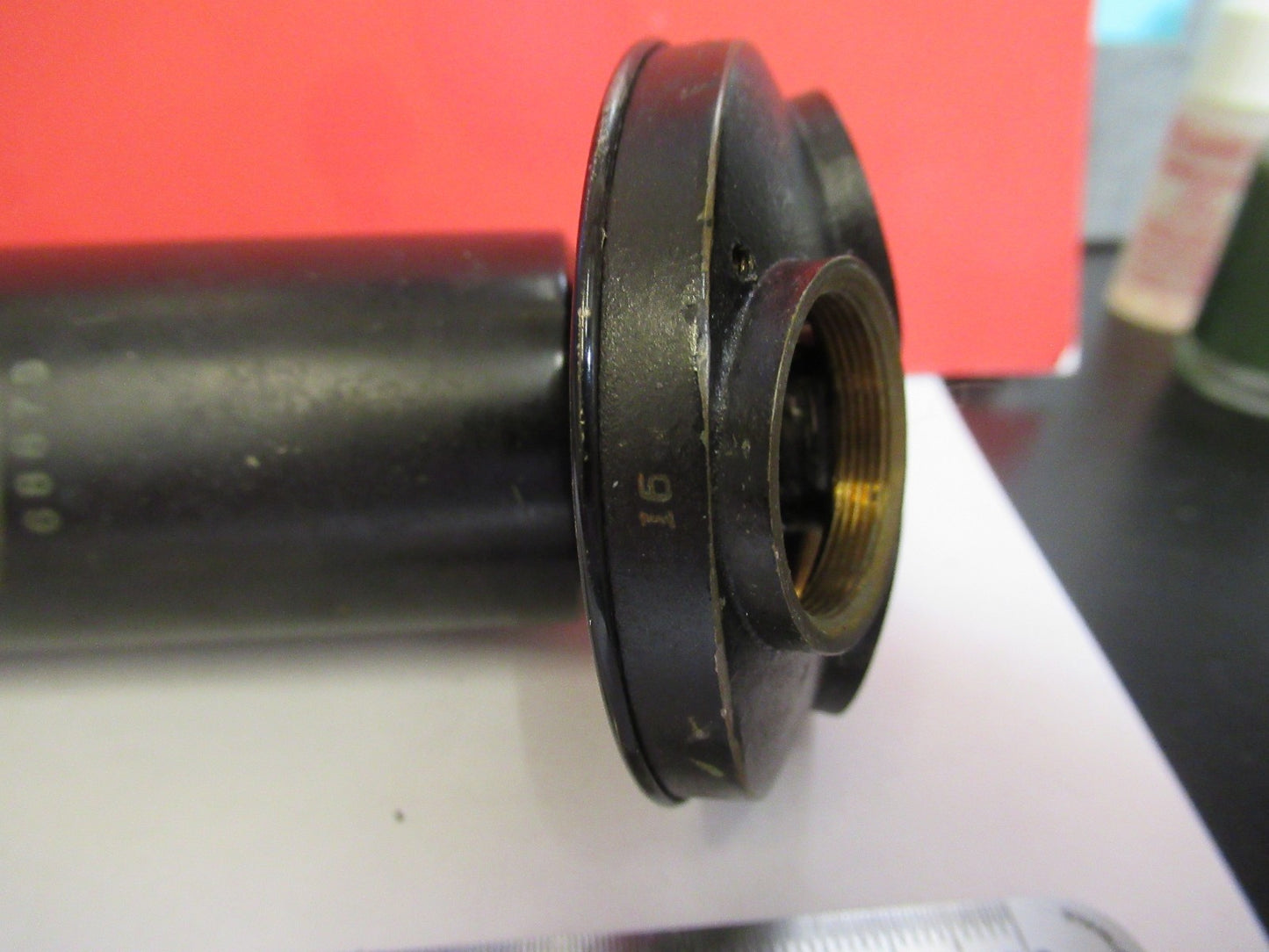 SPENCER AO AMERICAN OPTICS tubus + nosepiece MICROSCOPE PART AS PIC V7-A-39