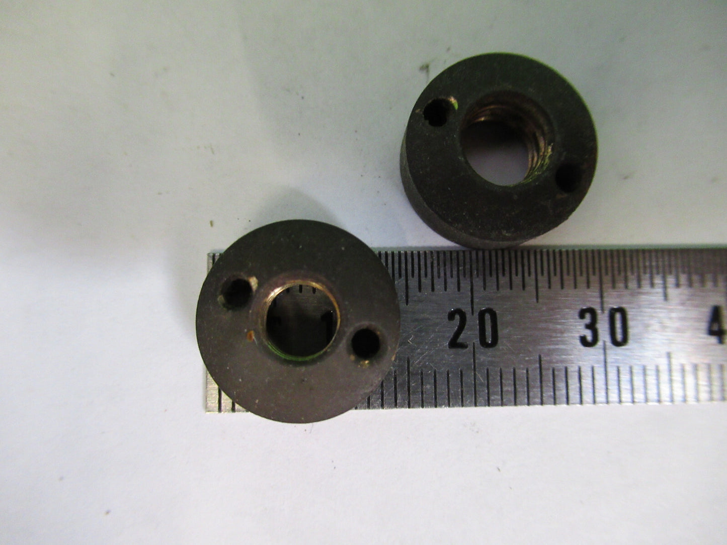 ANTIQUE RARE BAUSCH LOMB BRASS SPANNER NUTS MICROSCOPE AS PICTURED X6-A-71