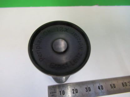Antique Ernst Leitz 12X Ocular Eyepiece Microscope Part