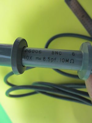 TEKTRONIX PROBE P6006 + 013-0071-00 AS IS FOR OSCILLOSCOPE BIN#4V-88