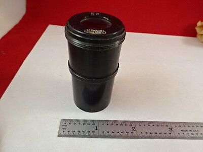 MICROSCOPE PART  EYEPIECE OCULAR 5X SHIMADZU JAPAN OPTICS AS IS BIN#P1-C-28
