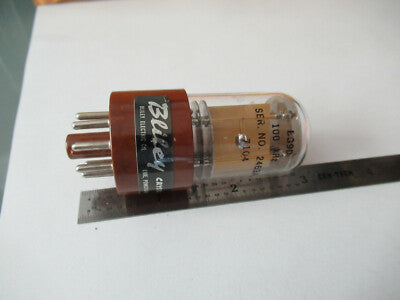ANTIKER QUARZKRISTALL BLILEY BG9D GT GLASHALTER FREQUENZREGELUNG #F3-A-03