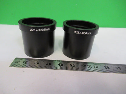 ADAPTERS for EYEPIECE OPTICS MICROSCOPE PART as pictured V3-A-90