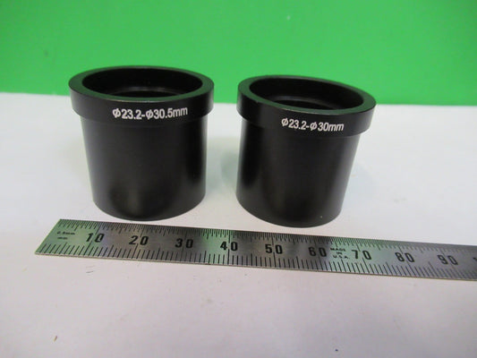 ADAPTERS for EYEPIECE OPTICS MICROSCOPE PART as pictured V3-A-90