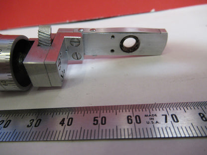 LEITZ GERMANY BEREK COMPENSATOR OPTICS MICROSCOPE PART AS PICTURED S4-B-57