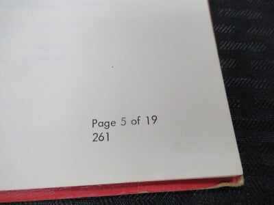 Endevco Vintage Instructions Manual 2110 Impedance Head