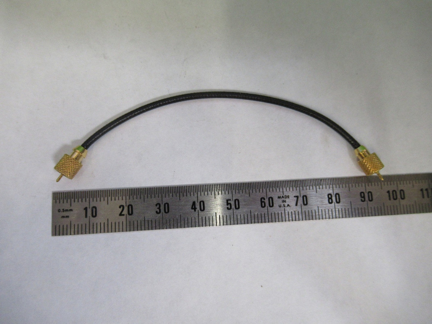 BRUEL KJAER DENMARK low noise  10-32 CABLE for ACCELEROMETER SENSOR U8-A-22