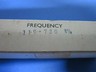 G.e.c. Quartz Radio Crystal Made in UK Frequency 119.720 Kc Glass Holder