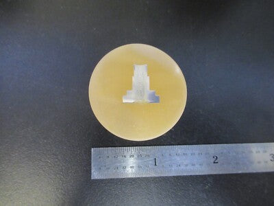 METALLOGRAPHIC SPECIMEN WELDING SAMPLE EDUCATIONAL STUDY AS PICTURED &A9-A-28