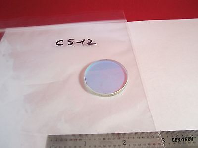 OPTICAL COATED FILTER LASER OPTICS  BIN#C5-12