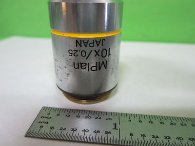 MIKROSKOPTEIL OBJEKTIV OLYMPUS 10X M PLAN INFINITY OPTICS AS IS BIN#T5-28