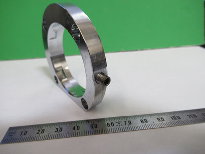 LEICA LEITZ GERMANY DMRB LAMP FLANGE MICROSCOPE PART AS PICTURED V7-FT-99