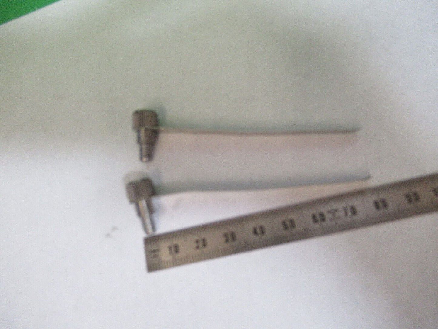 AO Spencer Paar Clips Bühne American Optics Mikroskop Teil wie abgebildet H7-B-89 