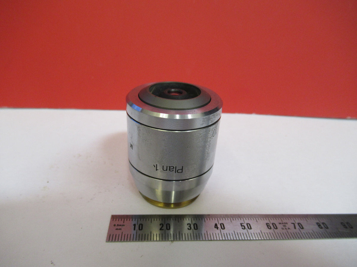 MICROSCOPE PART REICHERT POLYVAR OBJECTIVE DIC IK FLUOR 10X OPTICS Y5-A-27