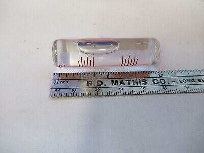 EDMUNDS BUBBLE LEVEL VIAL 40mm AS PICTURED &A7-B-32