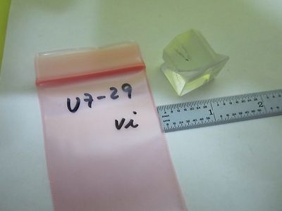MICROSCOPE PART PRISM OPTICS AS IS BIN#U7-29