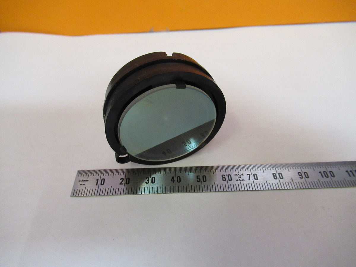 LEICA LEITZ DMRB FILTER + IRIS DIAPH OPTICS MICROSCOPE PART AS PICTURED S4-B-26