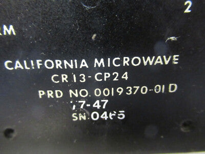 RF Microwave Part California CR13-CP14 Directional Coupler