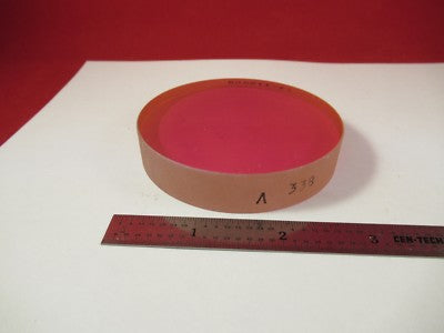 Optical Flat Zerodur 3" Dia Dichroic Mirror 1/10 Wave Laser Optics