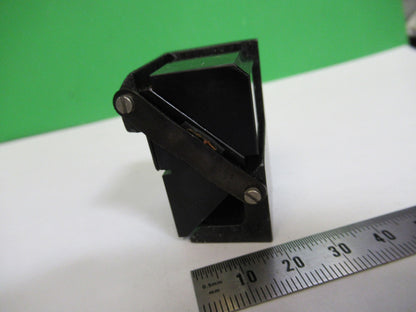 NIKON JAPAN HEAD GLASS PRISM OPTICS MICROSCOPE PART AS PICTURED T4-B-13