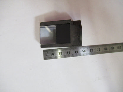 ANTIQUE BAUSCH LOMB OPTICS GLASS PRISM MICROSCOPE PART AS PICTURED S4-B-105