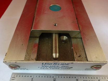 POSITIONING STAGE UNI SLIDE VELMEX A4000  AS IS #IL6-24