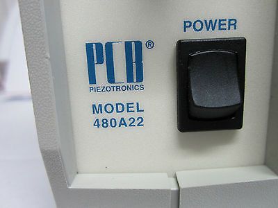 PCB PIEZOTRONICS 480A22 ICP SIGNAL CONDITIONER 4 CHAN ACCELEROMETER CALIBRATION