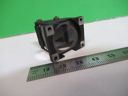 MICROSCOPE PART LEITZ WETZLAR GERMANY PRISM MOUNTED OPTICS AS PICTURED 80-B-09