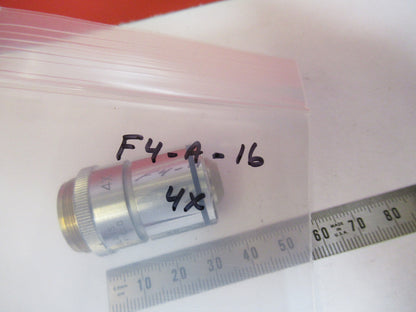 Industrial Bausch & Lomb 4X Lens Objective Microscope