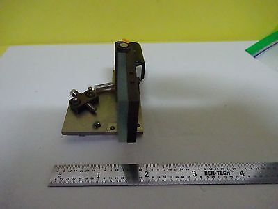 MICROSCOPE PART MOUNTED MOBILE MIRROR ASSEMBLY OPTICS AS IS BIN#W6-25