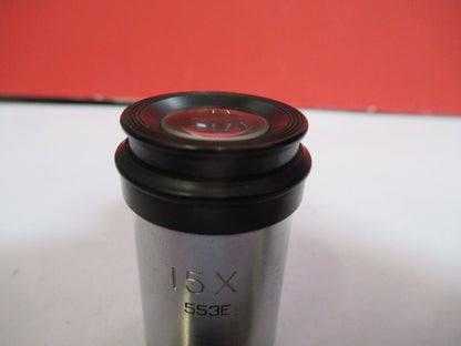 ANTIQUE SPENCER AO 15X OCULAR EYEPIECE MICROSCOPE PART AS PICTURED &S9-A-85
