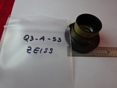 Carl Zeiss AG Germany Brass Mounted Lens IN35 Microscope Part