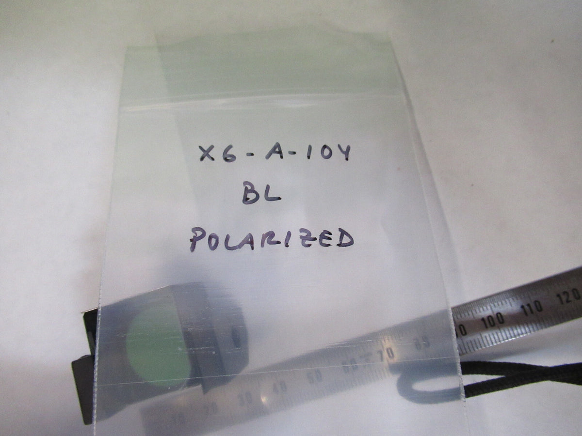BAUSCH LOMB POL BEAM SPLITTER PRISM OPTICS MICROSCOPE PART AS PICTURED X6-A-104