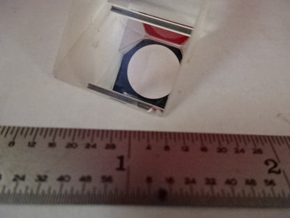 Microscope Part Nikon Japan Glass Prism [chipped] Optics
