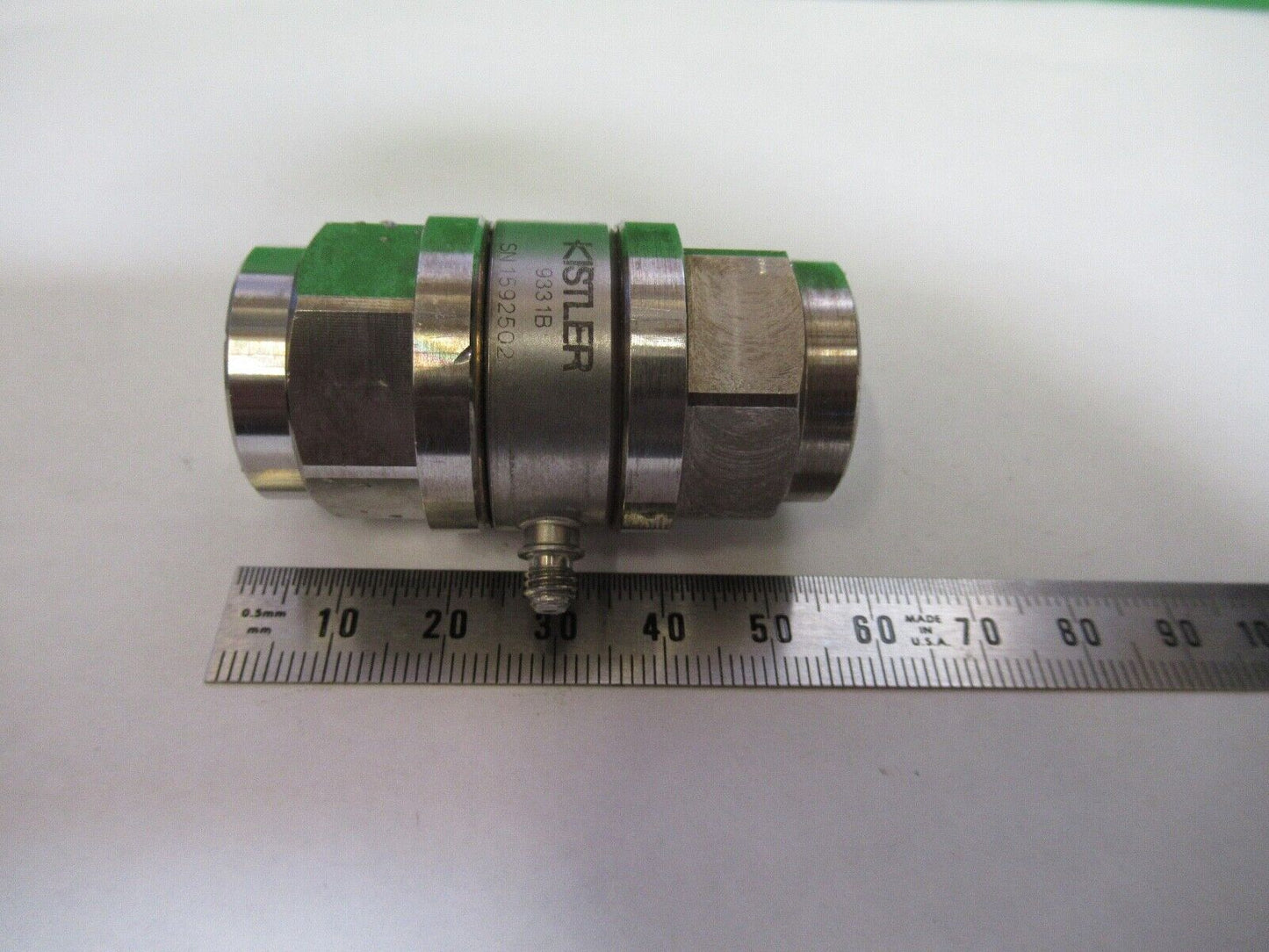 KISTLER 9331B SWISS QUARTZ LOAD CELL FORCE SENSOR FORCELINK AS PICTURED Q9-ft-99