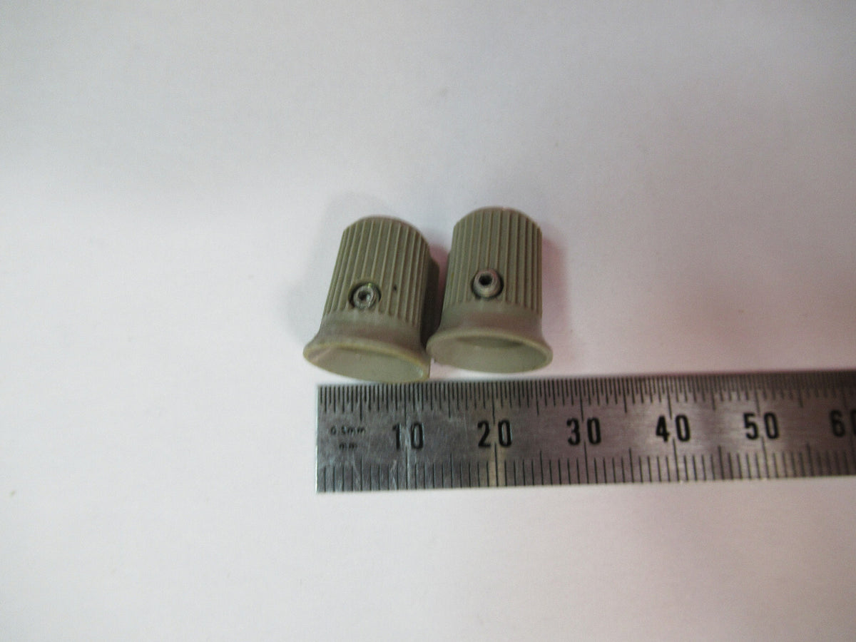 HP HEWLETT PACKARD SET OF PLASTIC KNOBS INSTRUMENT AS PICTURED Y6-B-12