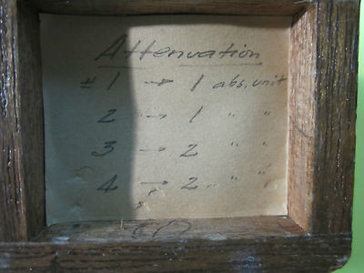 MICROSCOPE PART REICHERT AUSTRIA ATTENUATOR FILTERS PERFORATED PLATES BIN#2A