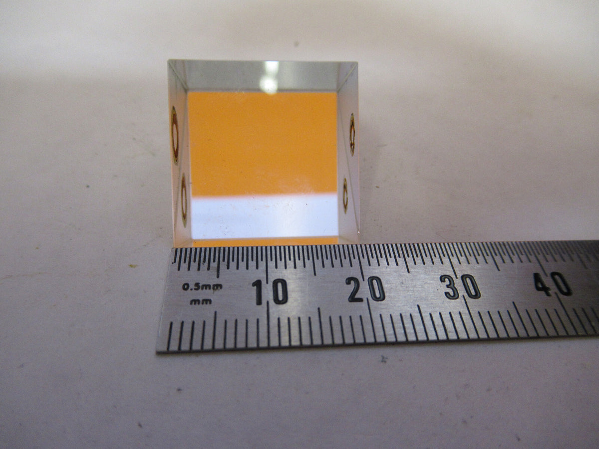 BAUSCH LOMB GLASS PRISM HEAD OPTICS MICROSCOPE PART AS PICTURED Y1-A-71