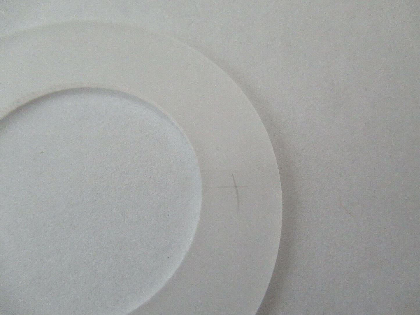 BLANK PIEZOELECTRIC QUARTZ CRYSTAL X-CUT UNPLATED PIEZO SENSOR AS PIC #F5-A-67