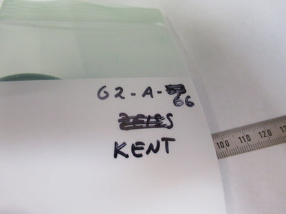 MICROSCOPE PART OPTICAL KENT TOKYO CONDENSER IRIS ASSEMBL OPTICS AS PIC #G2-A-66