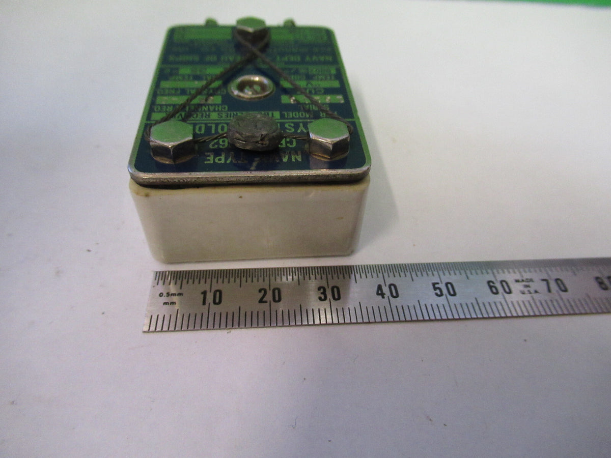 Rca Navy Ceramic Antique Quartz Crystal Frequency Control
