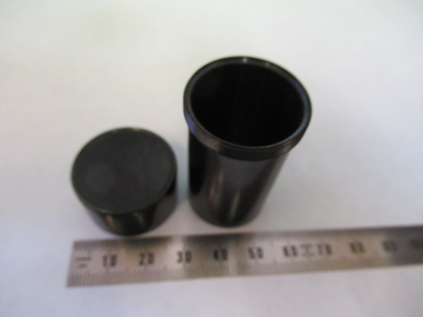 CARL ZEISS GERMANY EMPTY BRASS OBJECTIVE 40 CANISTER MICROSCOPE PART  B7-B-20
