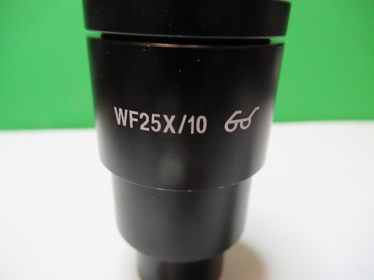 SZM EYEPIECE WF25X/10 EP25X30E OPTICS MICROSCOPE PART AS PICTURED &83-B-48