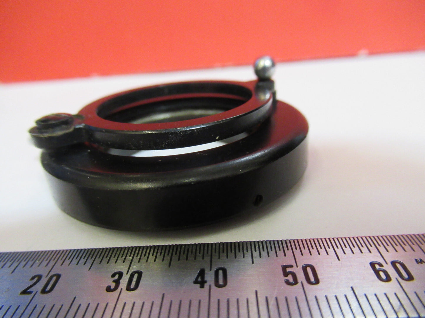 LEITZ WETZLAR GERMANY DIAPHRAGM IRIS OPTICS MICROSCOPE PART AS PICTURED T9-A-14